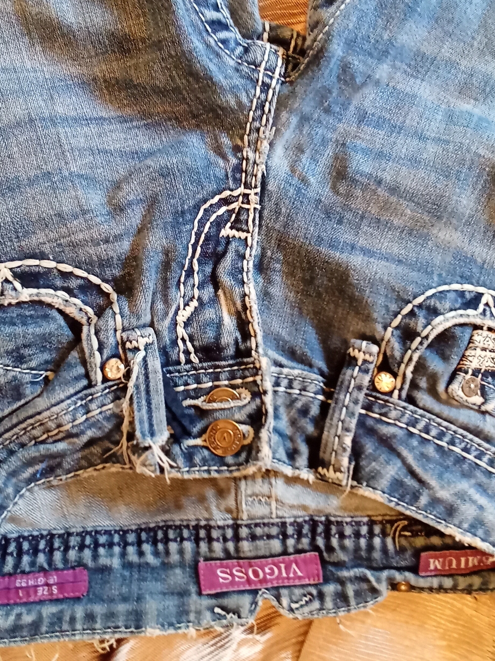 Vigoss Medium Blue Women's Boyfriend Jeans